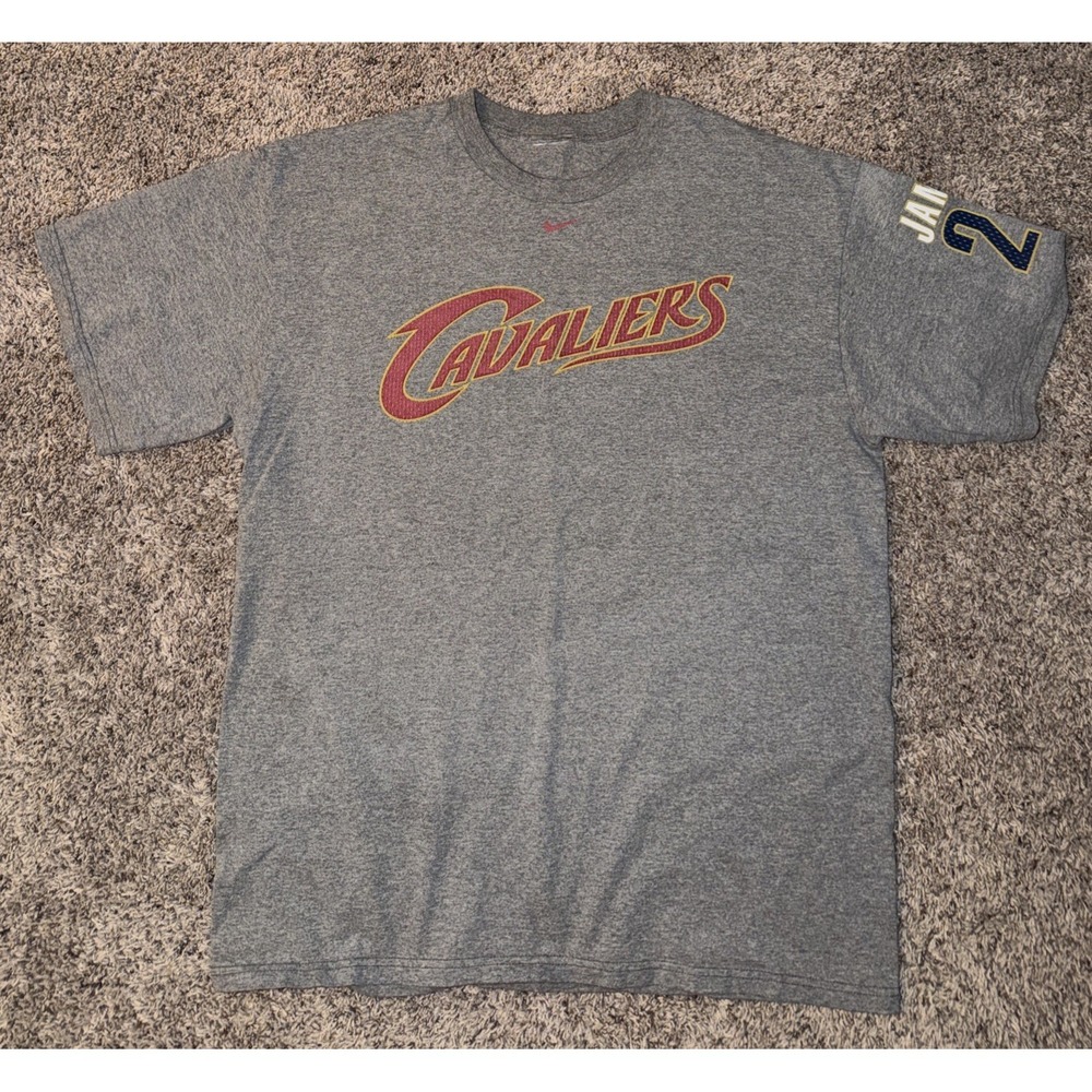 Vintage Retro Y2K Nike Cleveland Cavaliers script Lebron James 23 t-shirt Large?